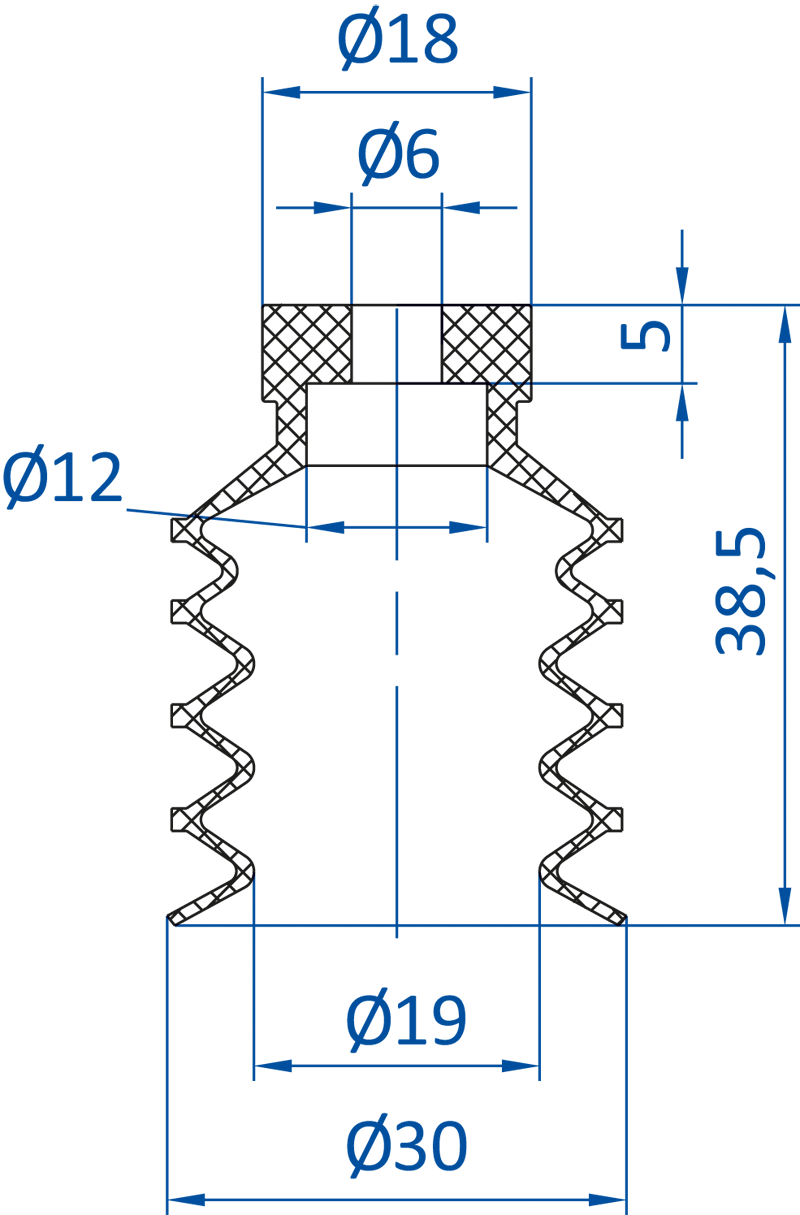 Размеры сильфонной вакуумной присоски FIPA серии SBF-C 25.030.046.png